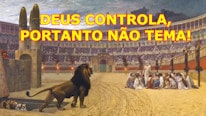 Dios tiene el control así que ¡no tengas miedo!