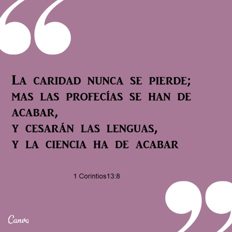 1 Coríntios 13:8