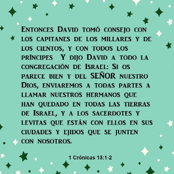 1 Cronicas 13:1-2