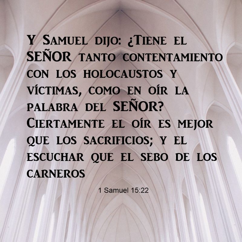 1 Samuel 15:22