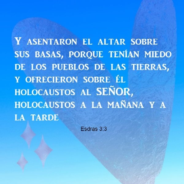 Esdras 3:3