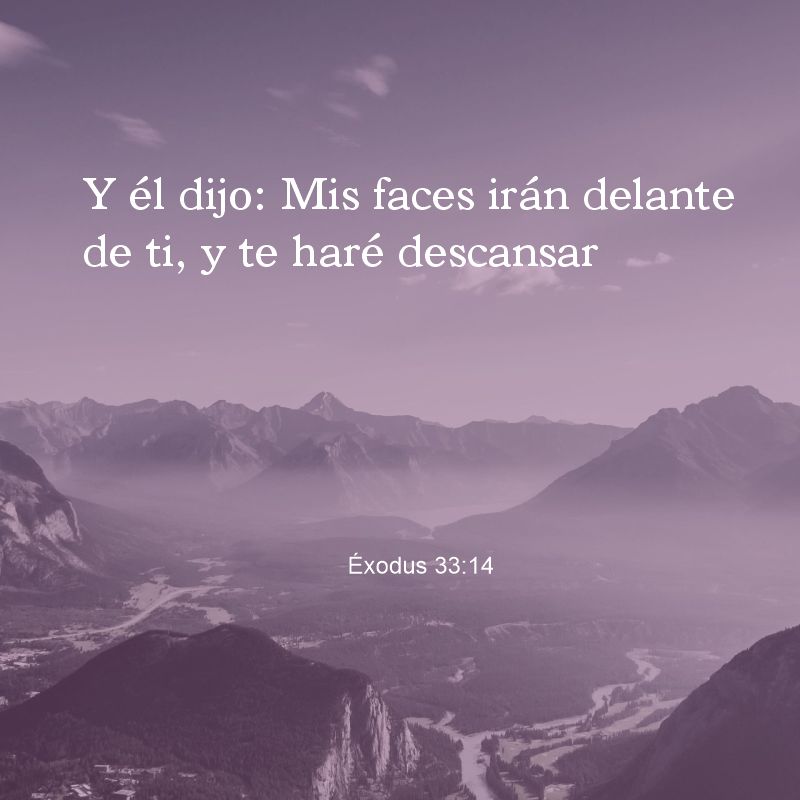 Éxodo 33:14