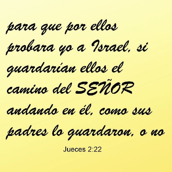 Jueces 2:22