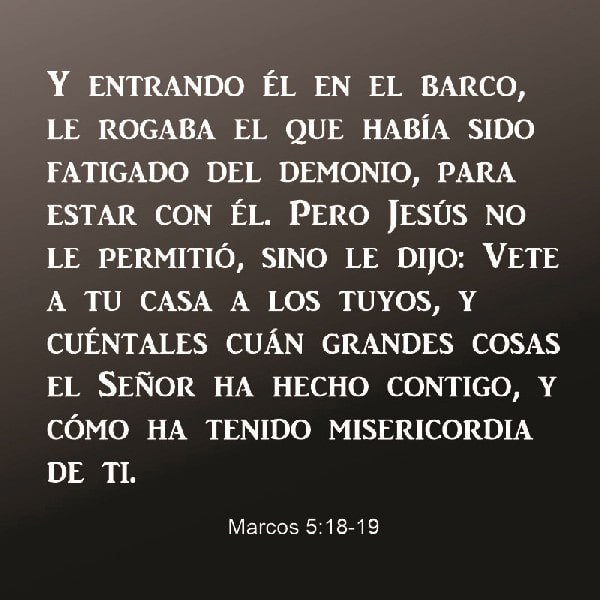 Marcos 5:18-19