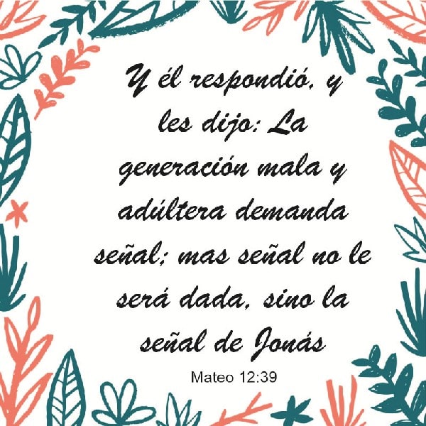 Mateo 12:39