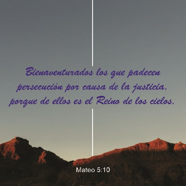 Mateo 5:10