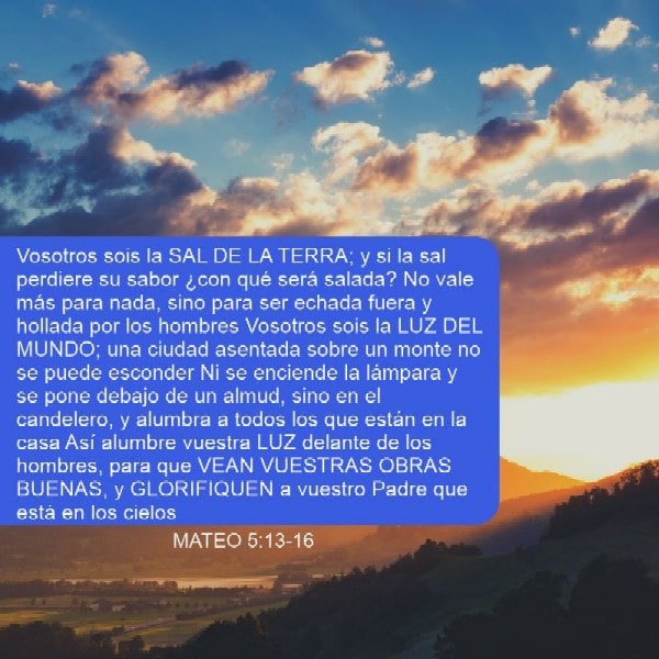 Mateo 5:13-16