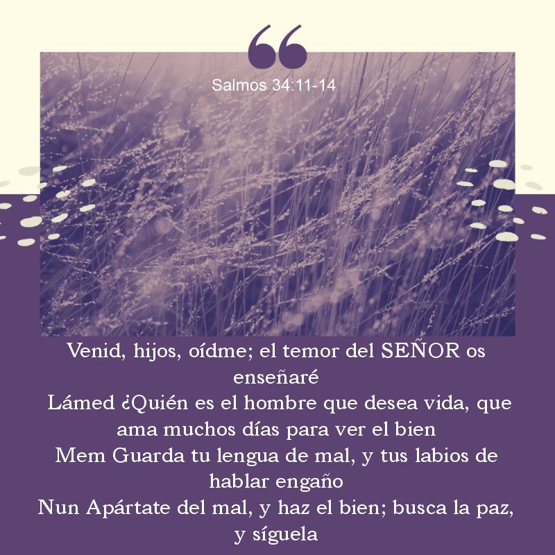 Salmos 34:12-14