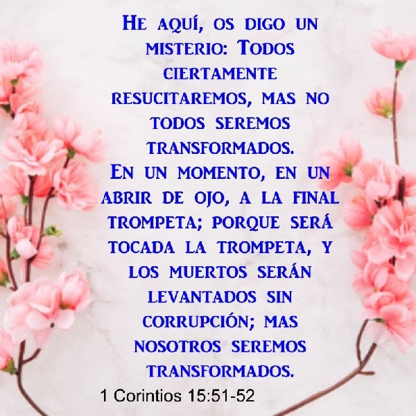 1 Corintios 15:51-52