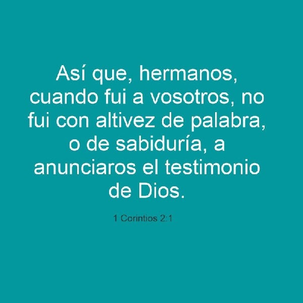 1 Corintios 2:1