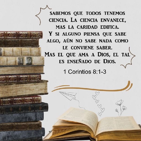 1 Corintios 8:1-3