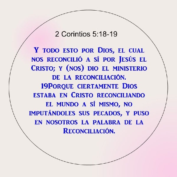 2 Corintios 5:18-19