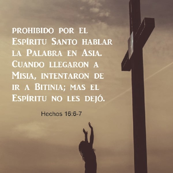 Hechos 16:6-7