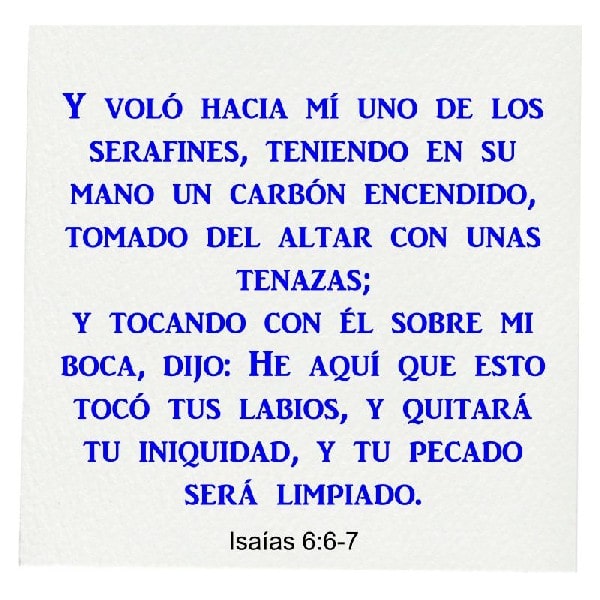 Isaías 6:6-7