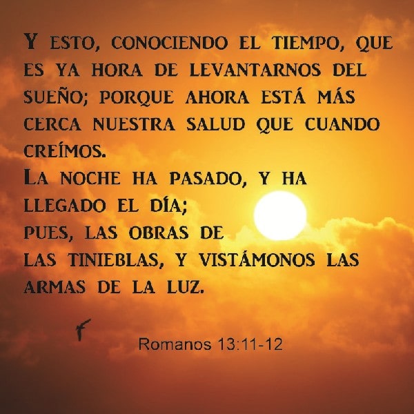 Romanos 13:11-12