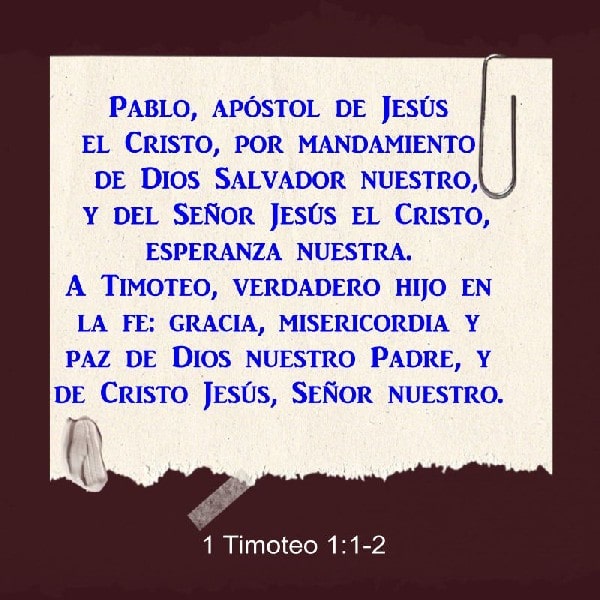 1 Timoteo 1:1-2