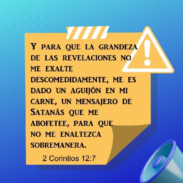 2 Corintios 12:7