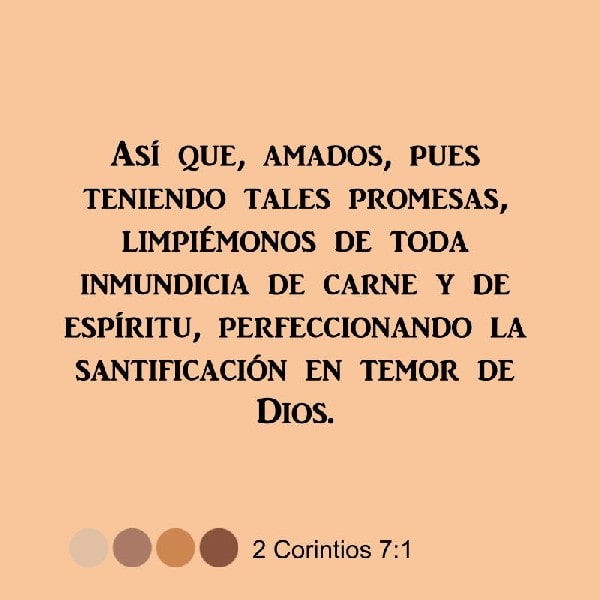 2 Corintios 7:1