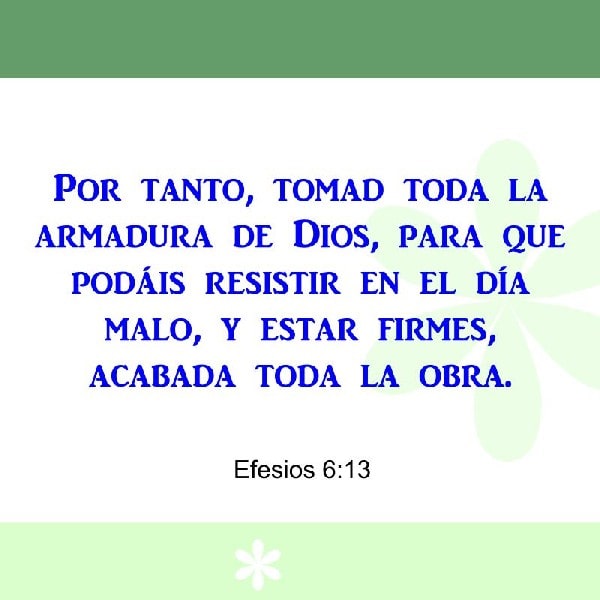 Efesios 6:13