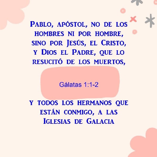 Gálatas 1:1-2