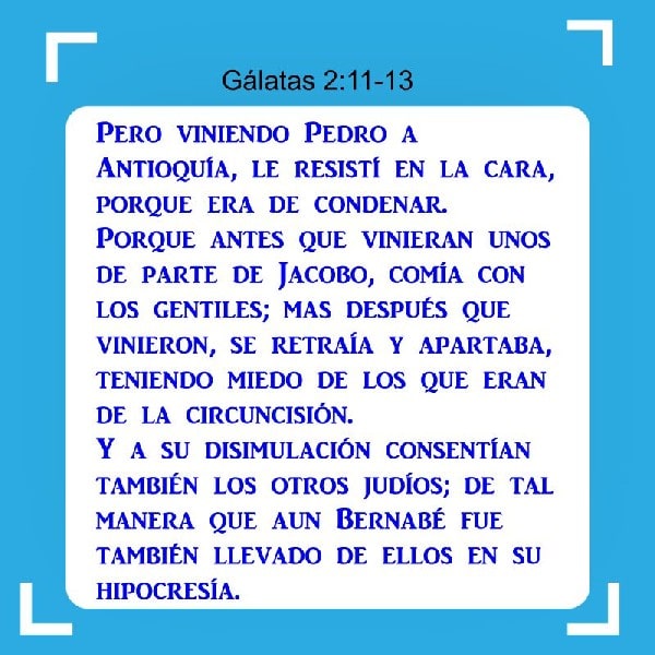 Gálatas 2:11-13