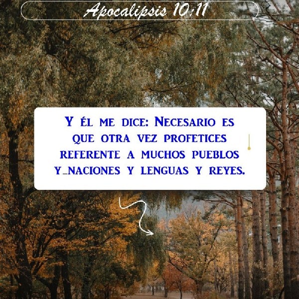 Apocalipsis 10:11