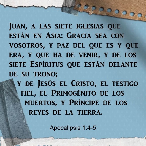 Apocalipsis 1:4-5
