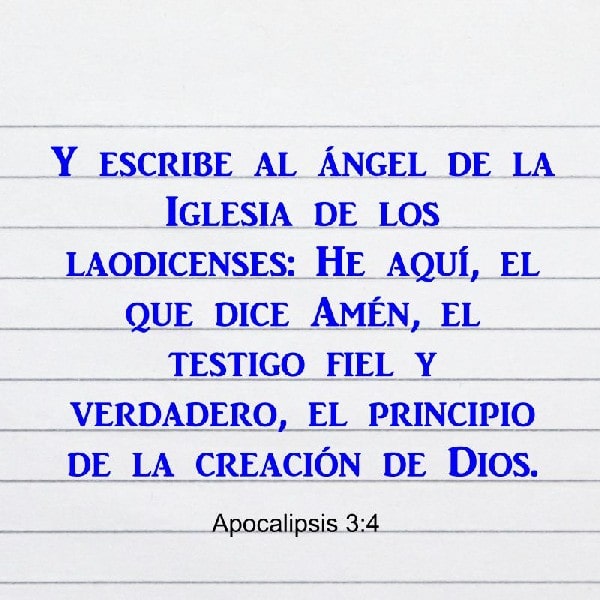 Apocalipsis 3:14