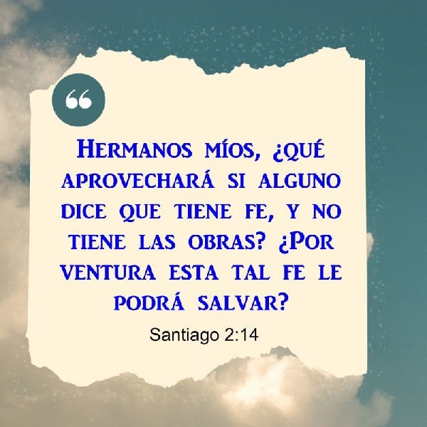 Santiago 2:14