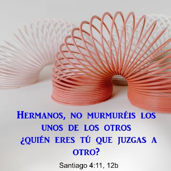 Santiago 4:11, 12b