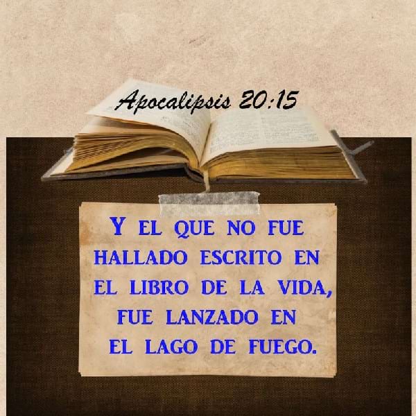 Apocalipsis 20:12-15