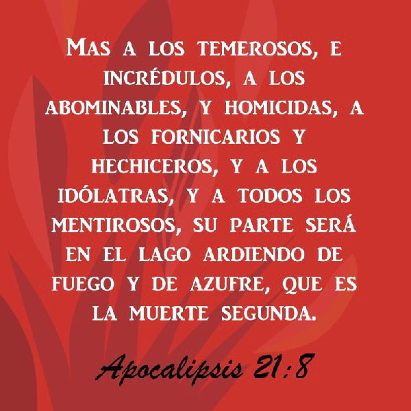 Apocalipsis 21:8