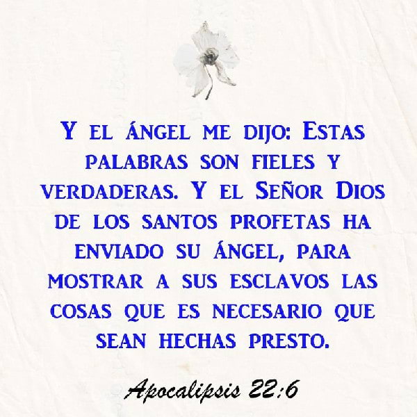Apocalipsis 22:6