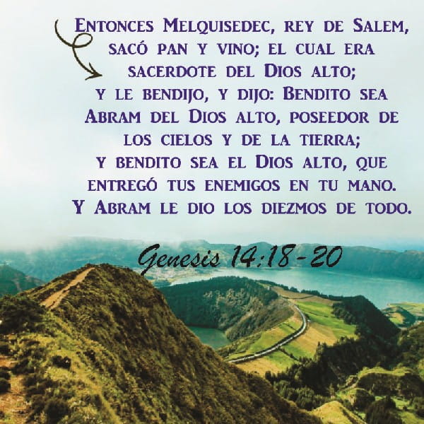 Génesis 14:18-20