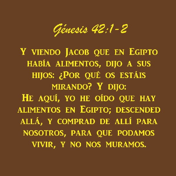 Génesis 42:1-2