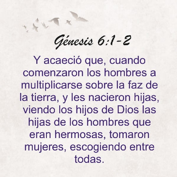 Génesis 6:1-2