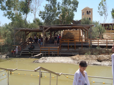 Bautismo 2 en el río Jordán
