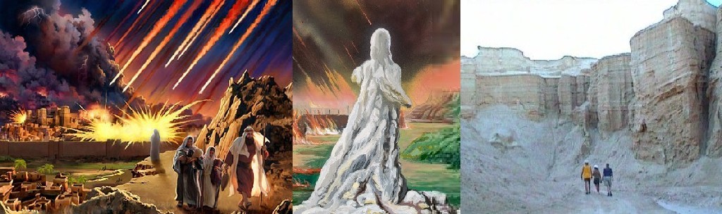 El azufre y el fuego en Sodoma y Gomorra